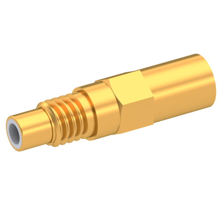SMC / STRAIGHT JACK MALE GOLD 51OHM, 1/2 WATT, 5%