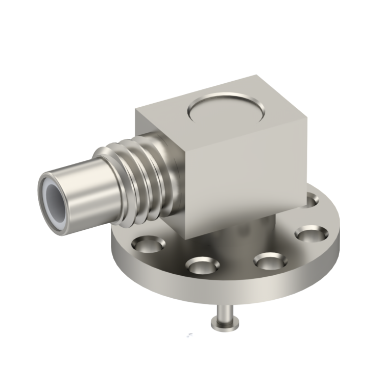 SMC / RIGHT ANGLE JACK MALE NICKEL REMOVABLE REAR CONTACT