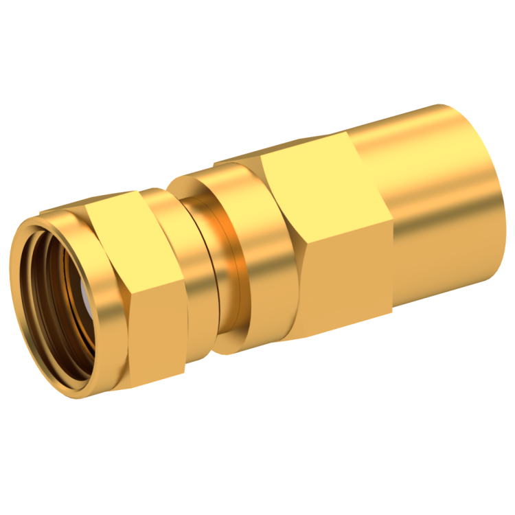75 OHM / STRAIGHT PLUG FEMALE GOLD 1/2 WATT, 5%
