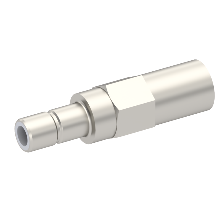 SMB / STRAIGHT JACK MALE NICKEL 51OHM, 1/2 WATT, 5%