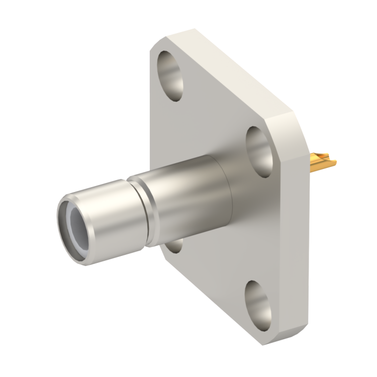 SMB / STRAIGHT JACK RECEPTACLE MALE NICKEL