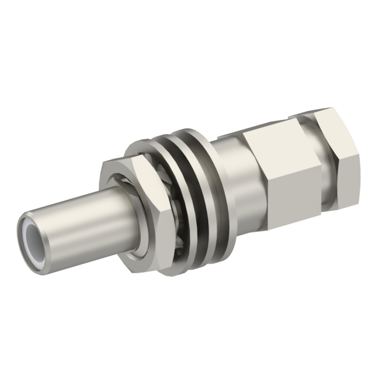 SLB / STRAIGHT JACK MALE CLAMP TYPE FOR 2.6/50 S CABLE NICKEL FLOAT MOUNT/BLIND MATE SLB / STRAIGHT JACK MALE CLAMP TYPE FOR 2.6/50 S CABLE NICKEL FLOAT MOUNT/BLIND MATE