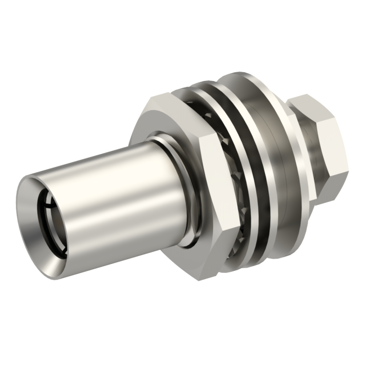 SLB / STRAIGHT PLUG FEMALE CLAMP TYPE FOR 2.6/50 S CABLE NICKEL FLOAT MOUNT/BLIND MATE SLB / STRAIGHT PLUG FEMALE CLAMP TYPE FOR 2.6/50 S CABLE NICKEL FLOAT MOUNT/BLIND MATE