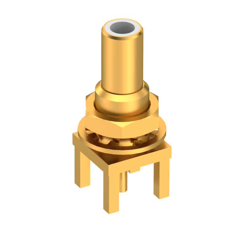 SLB / STRAIGHT JACK RECEPTACLE MALE GOLD SLB / STRAIGHT JACK RECEPTACLE MALE GOLD
