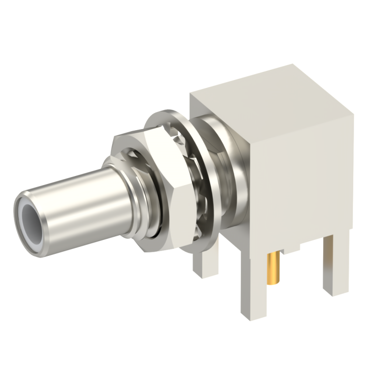 SLB / RIGHT ANGLE JACK RECEPTACLE MALE NICKEL SLB / RIGHT ANGLE JACK RECEPTACLE MALE NICKEL