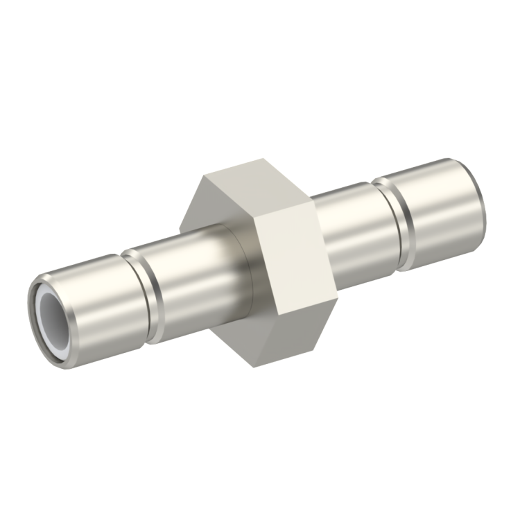 SMB / SMB STRAIGHT JACK/JACK MALE/MALE NICKEL