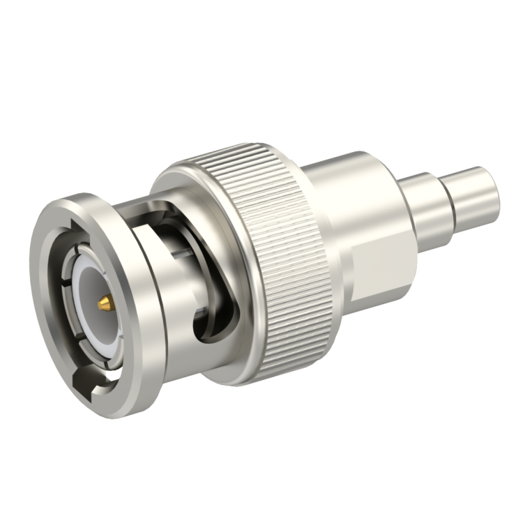 BNC / SMC STRAIGHT PLUG/JACK MALE/MALE NICKEL