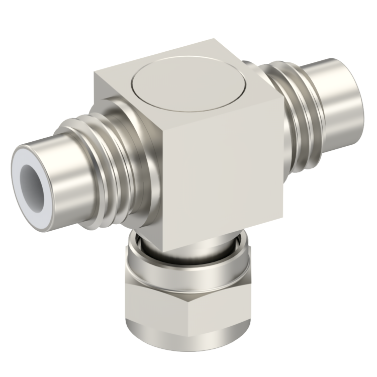 75 OHM / 75 OHM / 75 OHM TEE JACK/PLUG/JACK MALE/FEMALE/MALE NICKEL 75 OHM / 75 OHM / 75 OHM TEE JACK/PLUG/JACK MALE/FEMALE/MALE NICKEL