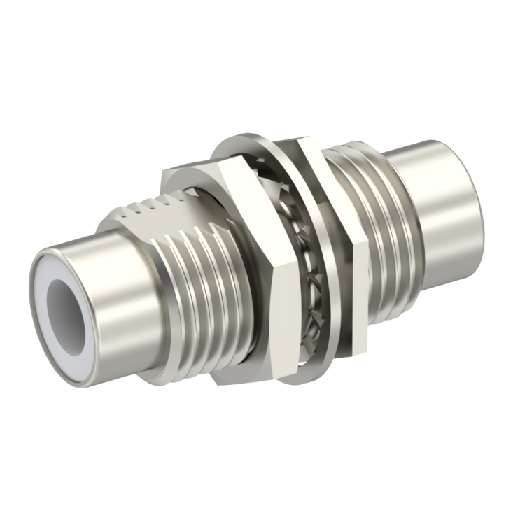 75 OHM / 75 OHM STRAIGHT JACK/JACK MALE/MALE NICKEL 75 OHM / 75 OHM STRAIGHT JACK/JACK MALE/MALE NICKEL
