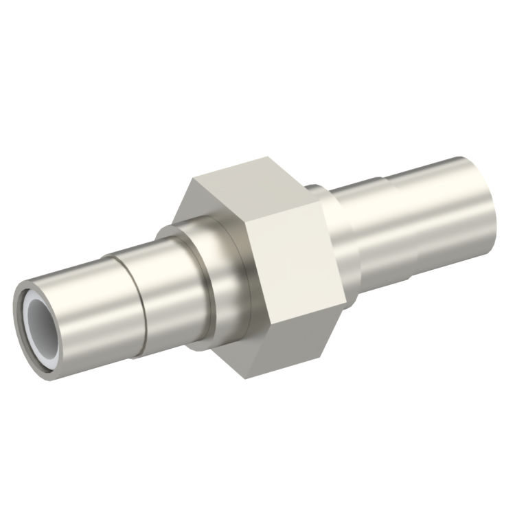 SMC / SMC STRAIGHT JACK/JACK MALE/MALE NICKEL