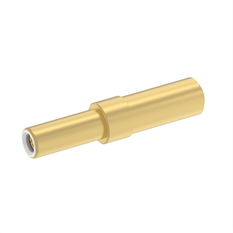 Size 9 Pin Concentric Twinax Contact for MIL-C-17/176-00002 Cable - Non Environmental - (DSX MIL SERIES)