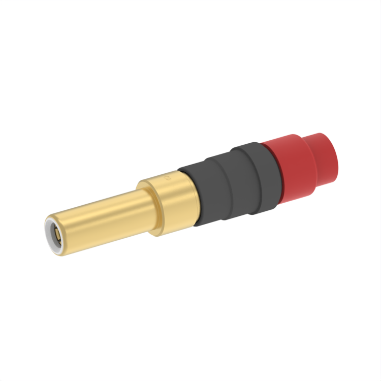 Size 9 Pin Concentric Twinax Contact for MIL-C-17/176-00002 Cable - Environmental 32C4/32T4 ,(DSX MIL SERIES)