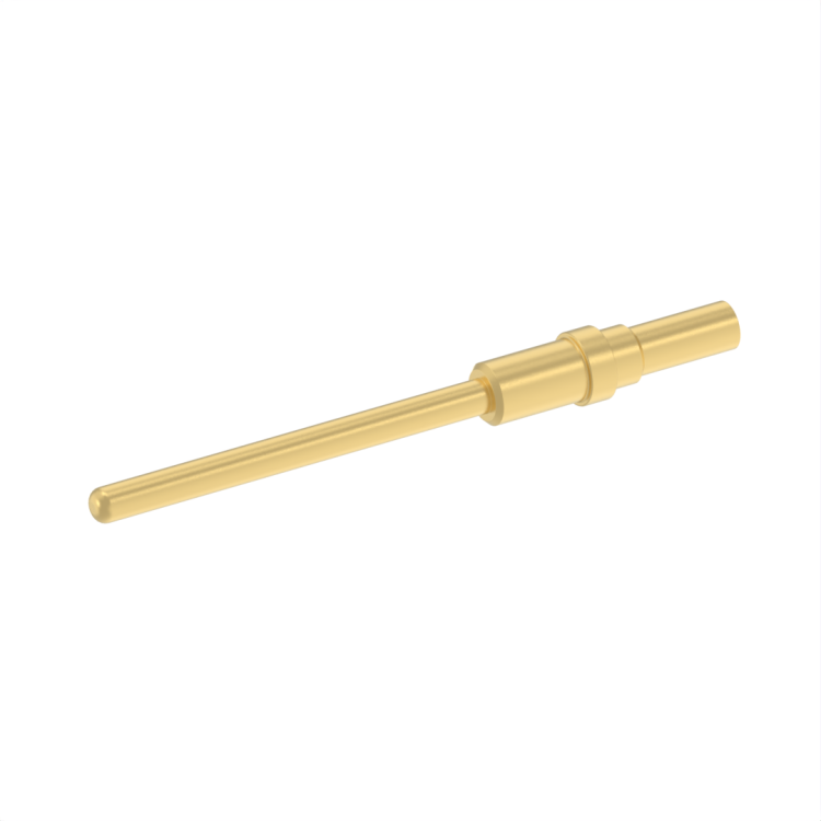 Size 20HD Pin Power contact for AWG 30/28 /26 cable - Arinc 404, MIL-C-81659B (DSX SERIES)  
