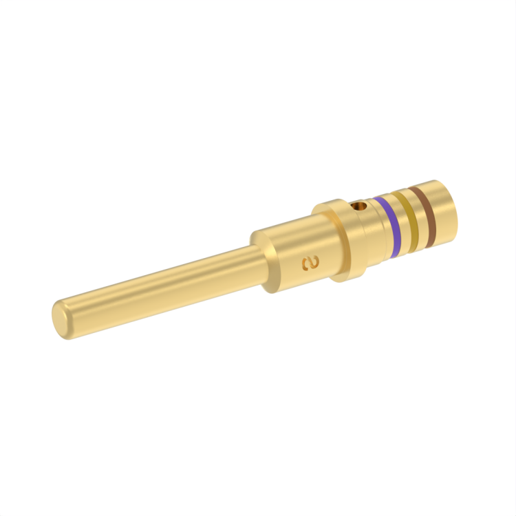 Size 12 pin contact for AWG12 and AWG14 cables and compliant to M39029/11-47 - Arinc 404 (DSX SERIES)
