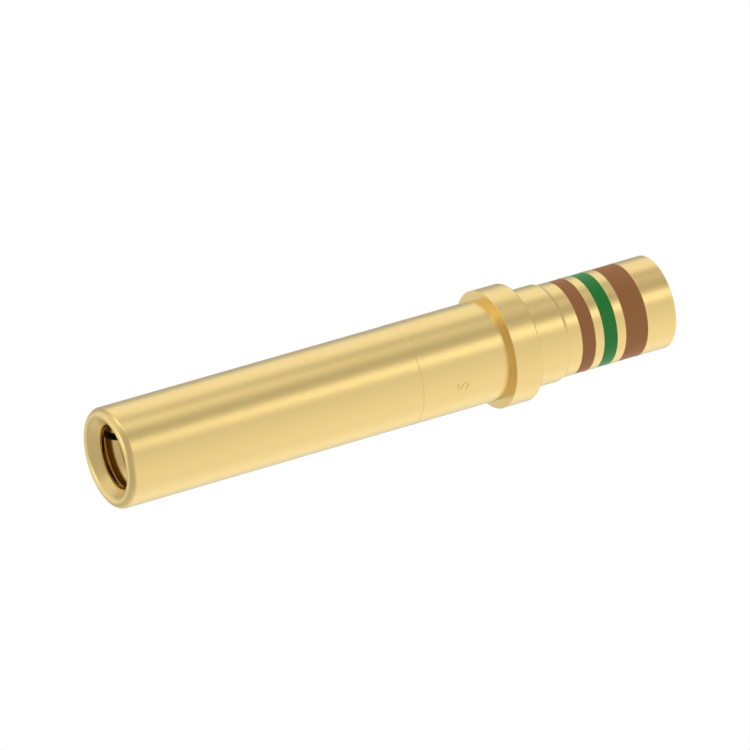 Size 12 crimp socket contact for AWG 12/14 cables and compliant to M39029/12-151 - Arinc 404 (DSX series)