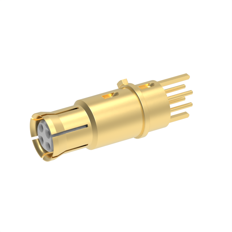 Size 8 Socket Quadrax Contact for PC TAIL - Length YA -(EPXB series)