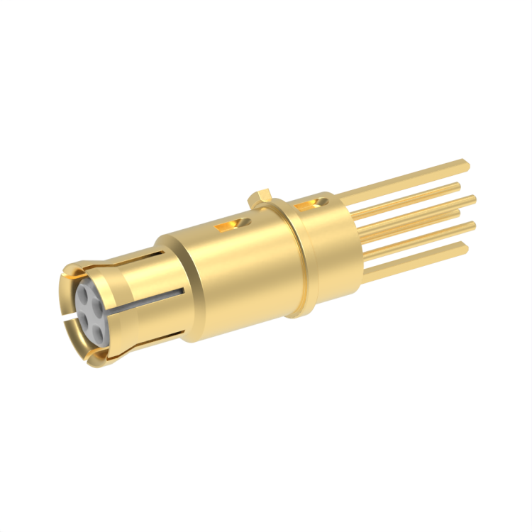 Size 8 Socket Quadrax Contact for PC TAIL - RC - (EPXA & B / QM SERIES)