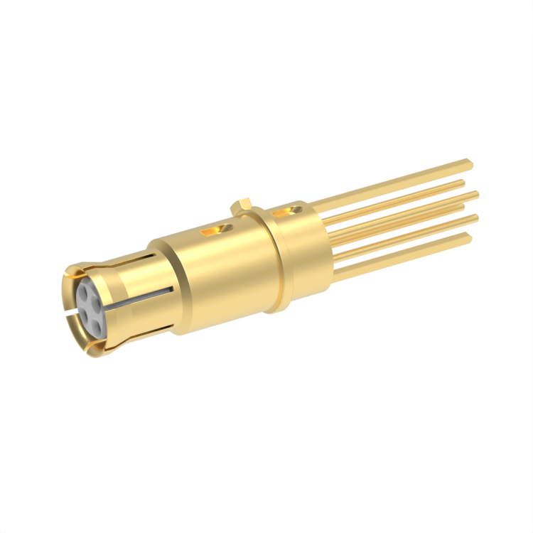 Size 8 Socket Quadrax Contact for PC TAIL - ZD - (EPXA & B / QM SERIES)