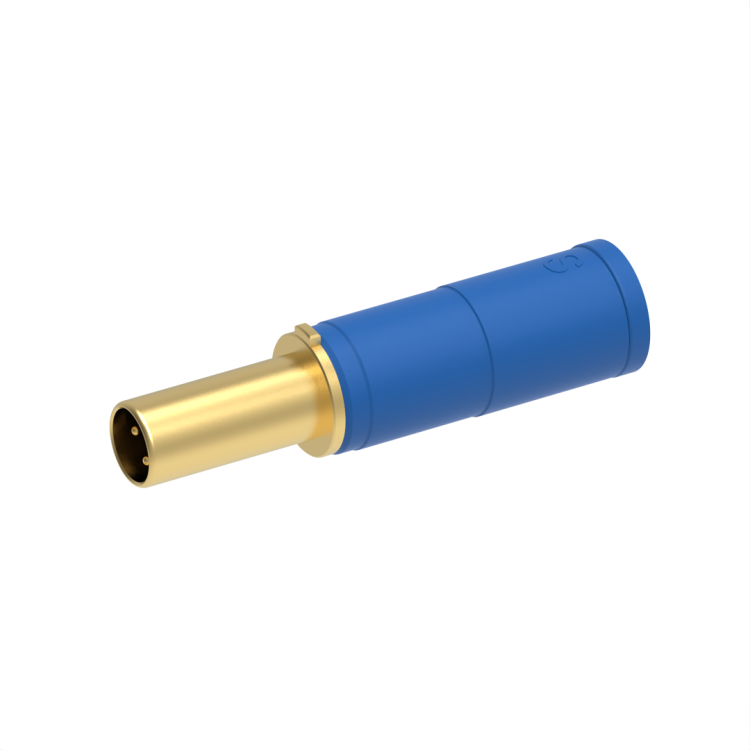Size 8 quadrax pin contact for quadrax tensolite NF24Q100 and PICE51424 cables