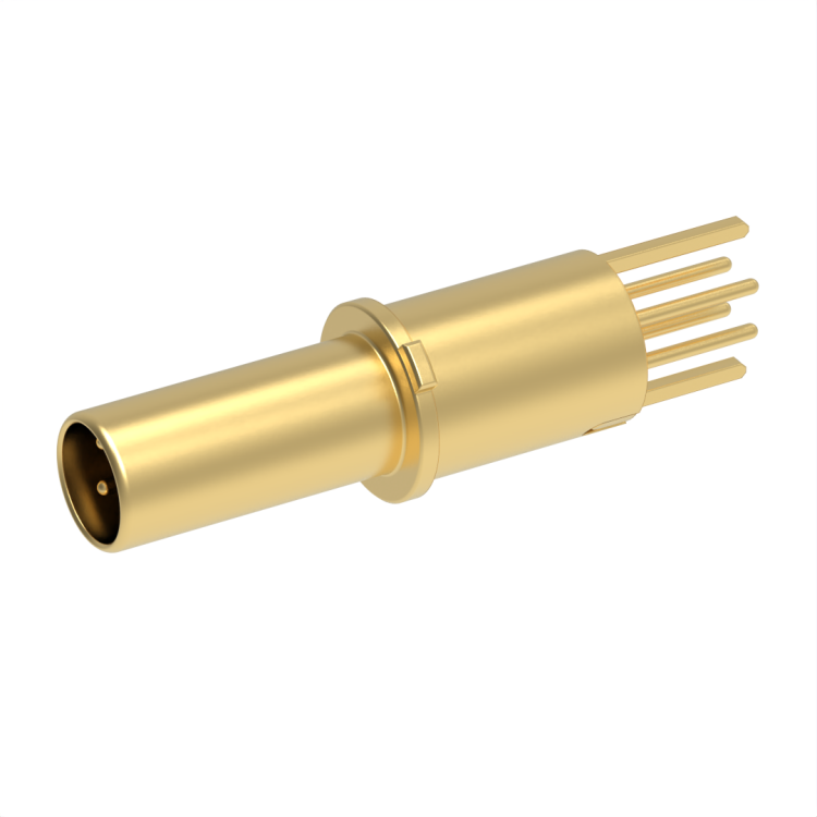 Size 8 Pin Quadrax Contact for PC TAIL-YB - (EPXA & B / QM SERIES)