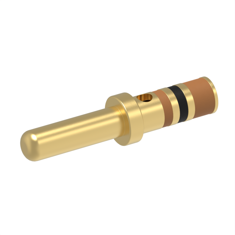 Size 16 Pin Power Contact for AWG 20 Cable - Ground Block - (EPXA & B SERIES)