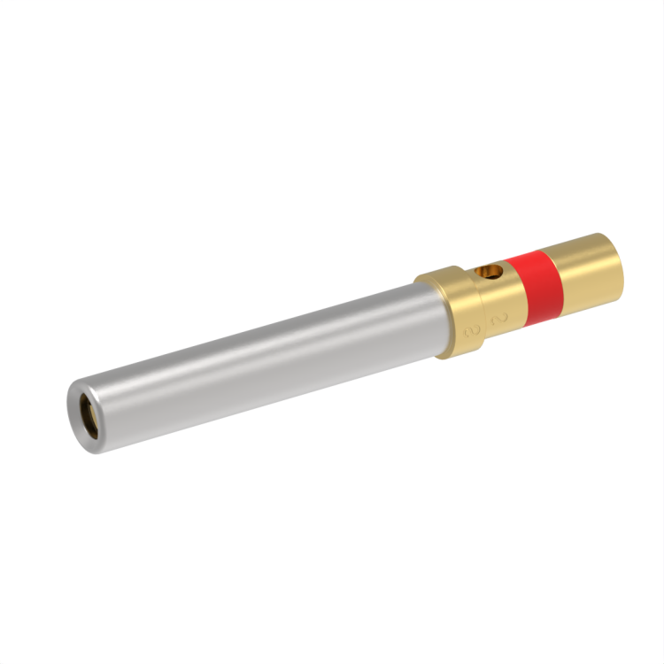 Size 20 Socket Power Contact for AWG 20AWG 22AWG 24 Cable - (EPXA & B / QM SERIES)