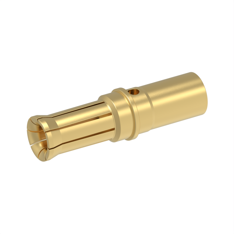 Size 8 Socket Power Contact for AWG 8 AWG 10 Cable - (EPXA & B / QM SERIES)