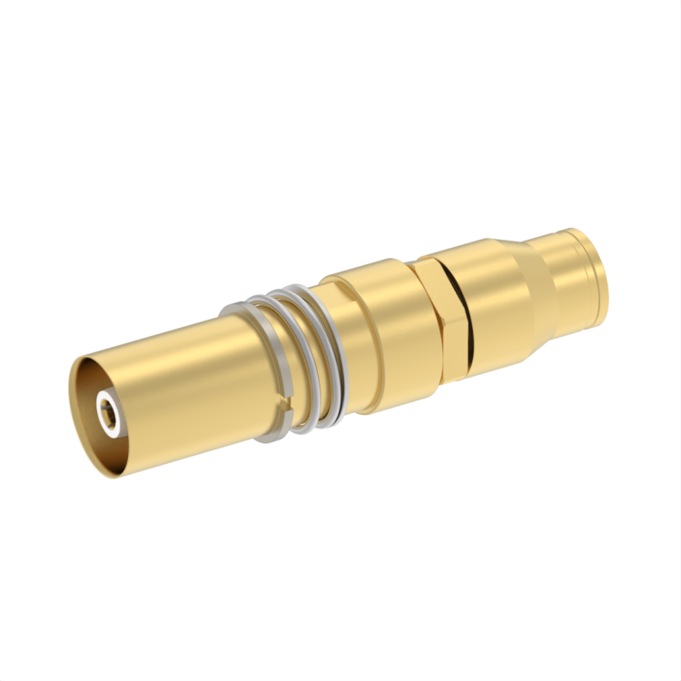 Size 1 (T CAS) Socket Coaxial contact for ASNE0406WD ASNE0692WN cable - Non environmental  ARINC 600 (NSX SERIES)