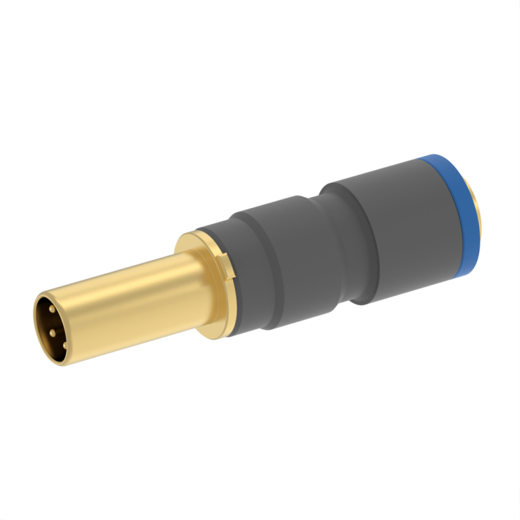 Size 8 Pin Quadrax Contact for GORE RCN8487-1 (JSFY18) - NF26Q100 Cable - ARINC 600 NSX, DSX, MPX SERIES -Environmental