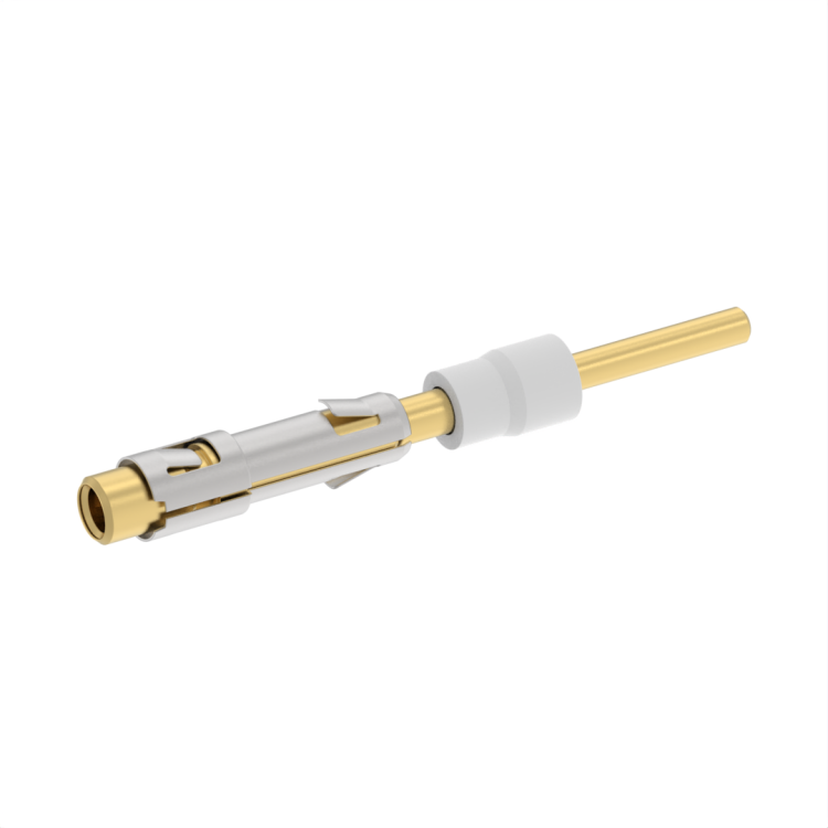 SIze 16 Socket PC Tail Contact, Tail Diam 1.4 mm, Front Removable (MMC SERIE)