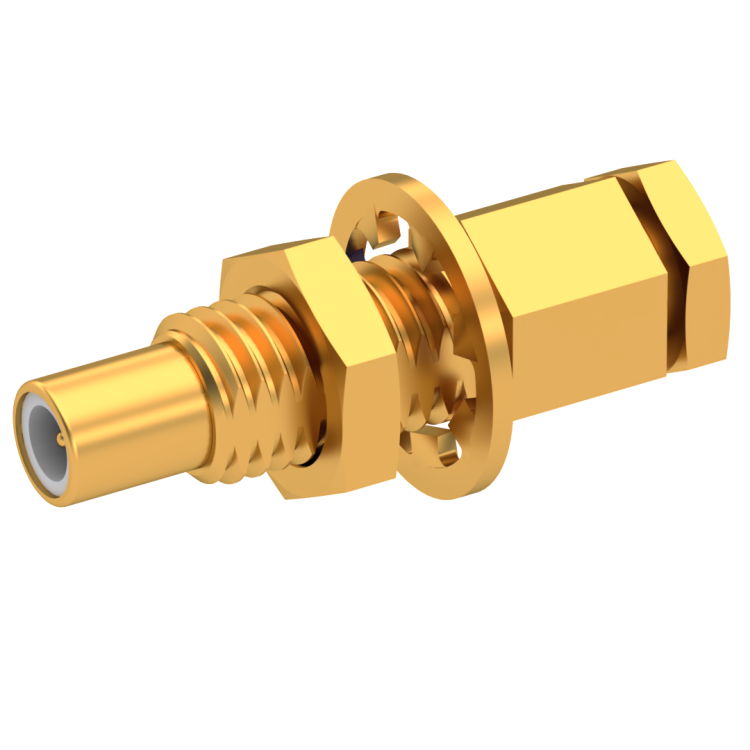 SSMC / STRAIGHT JACK MALE SOLDER TYPE FOR .085''/50 SR GOLD