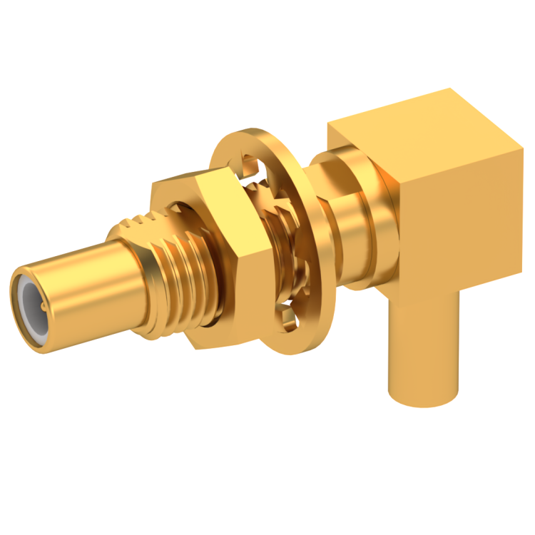 SSMC / RIGHT ANGLE JACK MALE SOLDER TYPE FOR .047''/50 SR GOLD