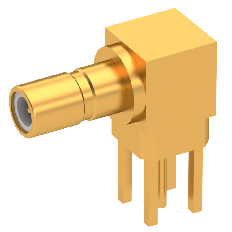 SSMB / RIGHT ANGLE JACK MALE GOLD