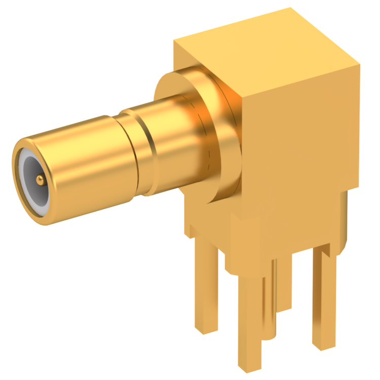 SSMB / RIGHT ANGLE JACK MALE GOLD