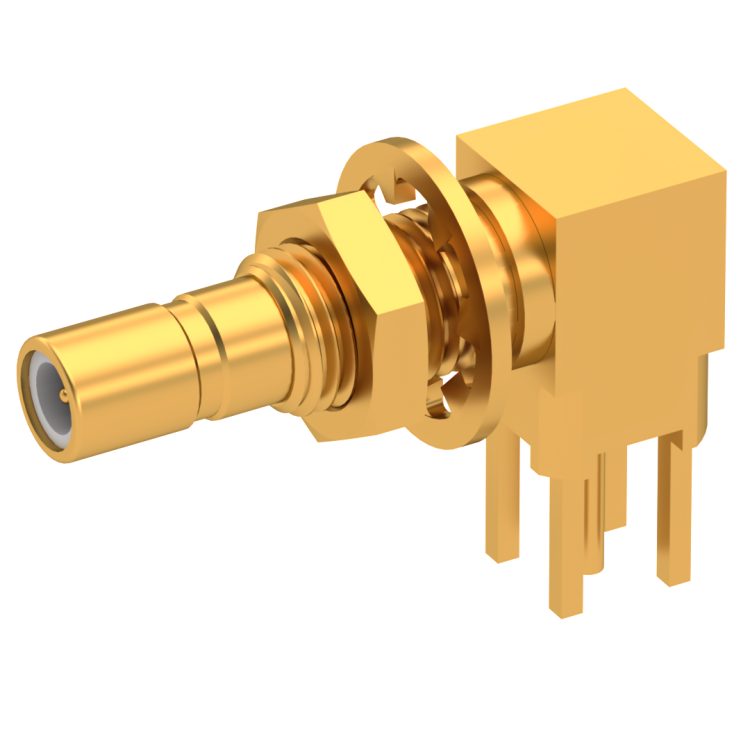 SSMB / RIGHT ANGLE JACK MALE GOLD