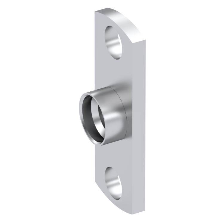 SMP / STRAIGHT 2 HOLE FLANGE SHROUD MALE GOLD LIMITED DETENT