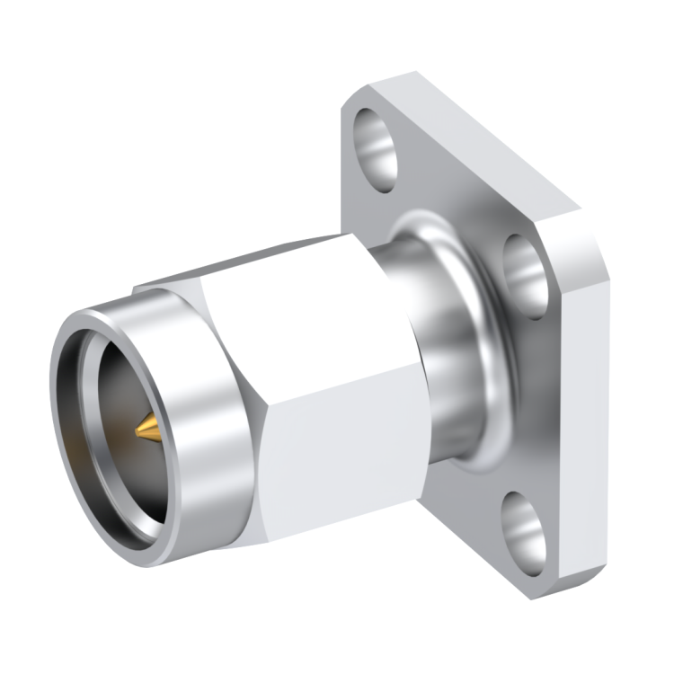 SMA / STRAIGHT PLUG MALE PASSIVATED