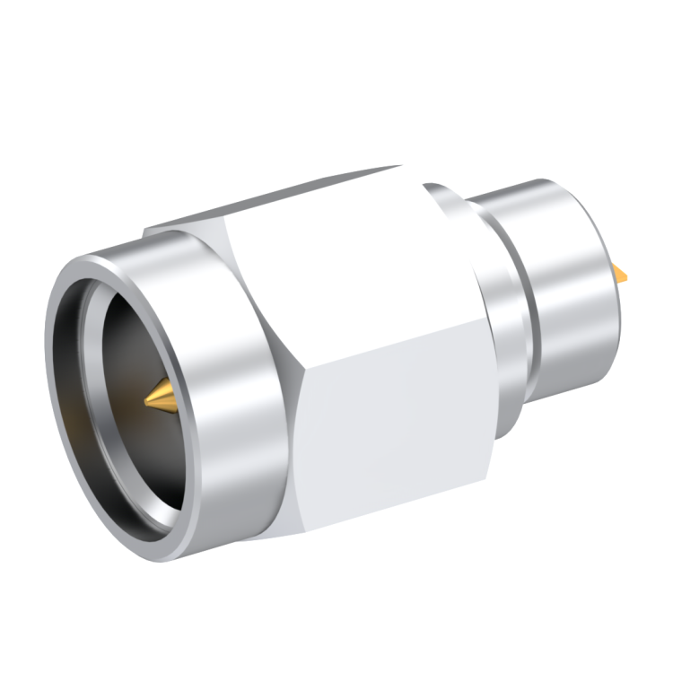 SMA / STRAIGHT PLUG RECEPTACLE MALE PASSIVATED CAPTIVE CONTACT