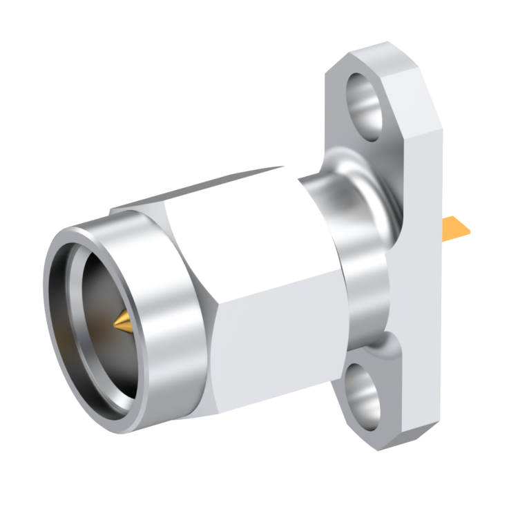 SMA / STRAIGHT PLUG RECEPTACLE MALE PASSIVATED CAPTIVE CONTACT