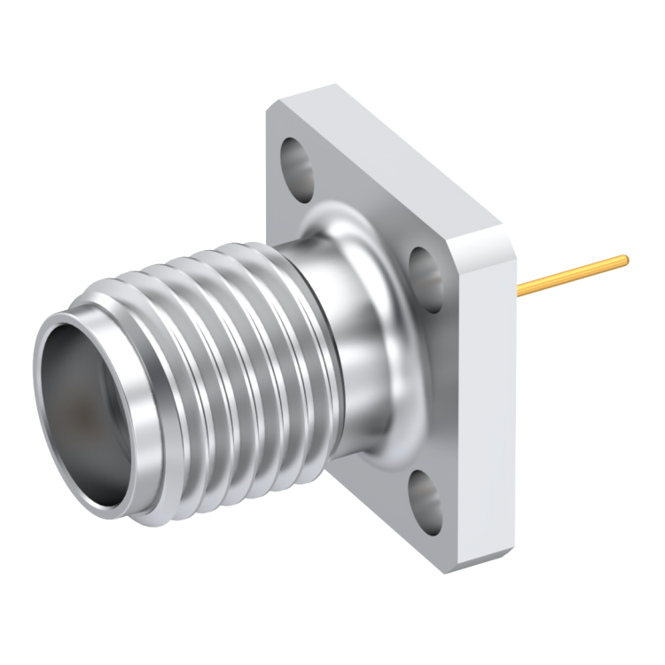 SMA / STRAIGHT JACK FEMALE PASSIVATED (INCLUDES 920-55)|3/8" FLANGE SMA / STRAIGHT JACK FEMALE PASSIVATED (INCLUDES 920-55)|3/8" FLANGE
