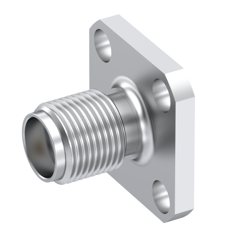 SMA / STRAIGHT JACK RECEPTACLE FEMALE PASSIVATED NON-CAPTIVE CONTACT SMA / STRAIGHT JACK RECEPTACLE FEMALE PASSIVATED NON-CAPTIVE CONTACT