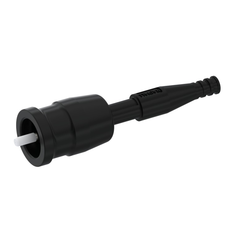 ST waterproof sealed connector MM128 zirconia ferrule for cable 2,7 to 3mm
