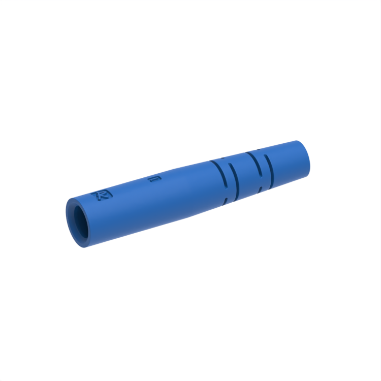 Blue boot for LC plug, cable 2mm