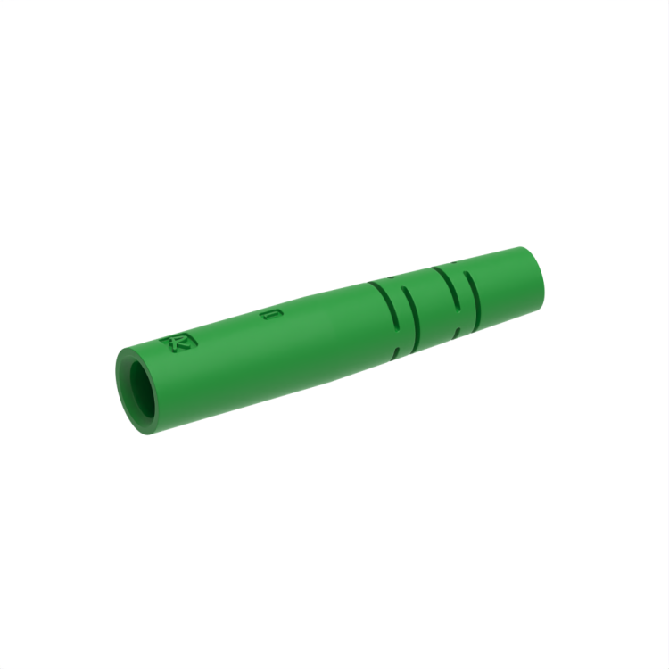 Green boot for LC plug, cable 2mm