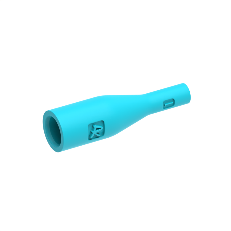 Aqua boot for LC plug, cable 0.9mm
