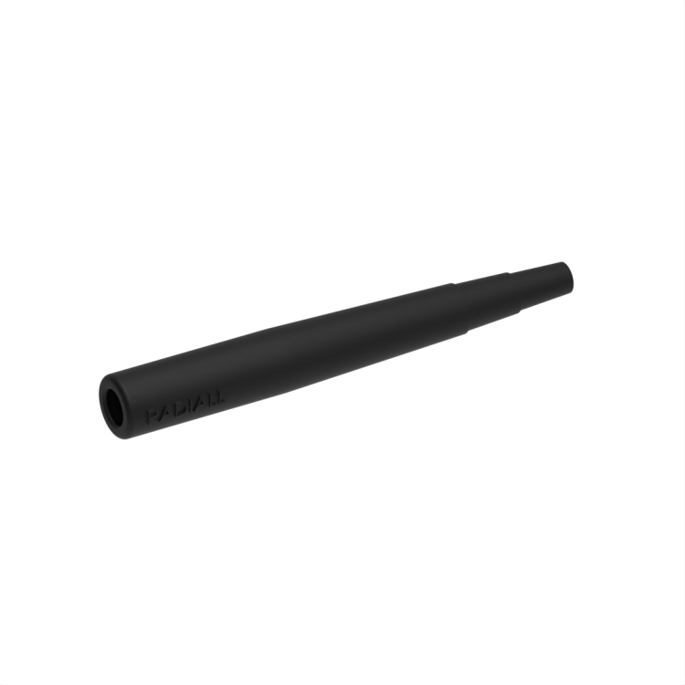 Black boot for LC plug, cable 2/3mm