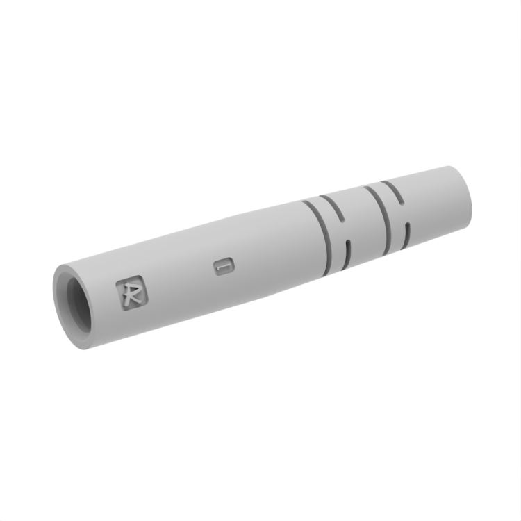 White boot for LC plug, cable 3mm