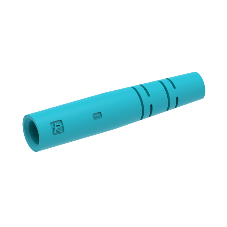 Aqua boot for LC plug, cable 3mm