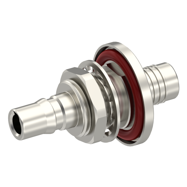 EZ-Lux JAMNUT RECEPTACLE FOR LUXCIS® ARINC 801 WITHOUT BOOT
