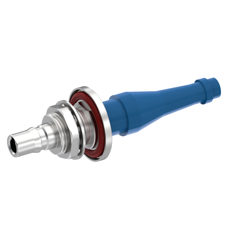 EZ-Lux JAMNUT RECEPTACLE FOR LUXCIS® ARINC 801 WITH BOOT
